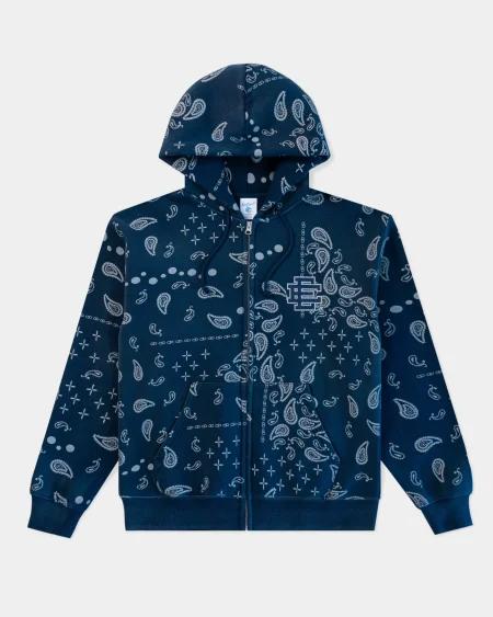 Eric Emanuel EE® Paisley Zip-Up Hoodie