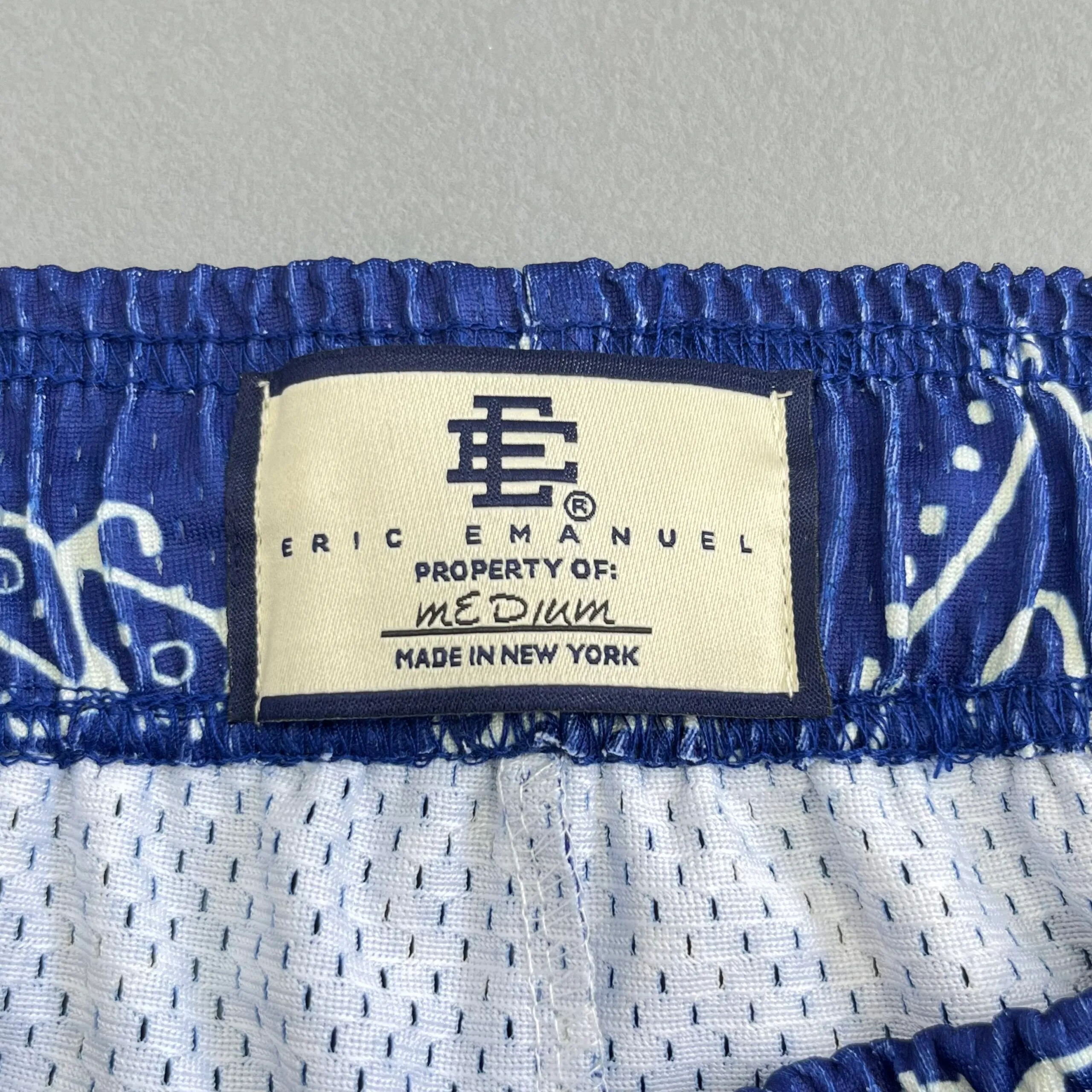 Eric Emanuel EE Basic Short Paisley Blue - Image 2