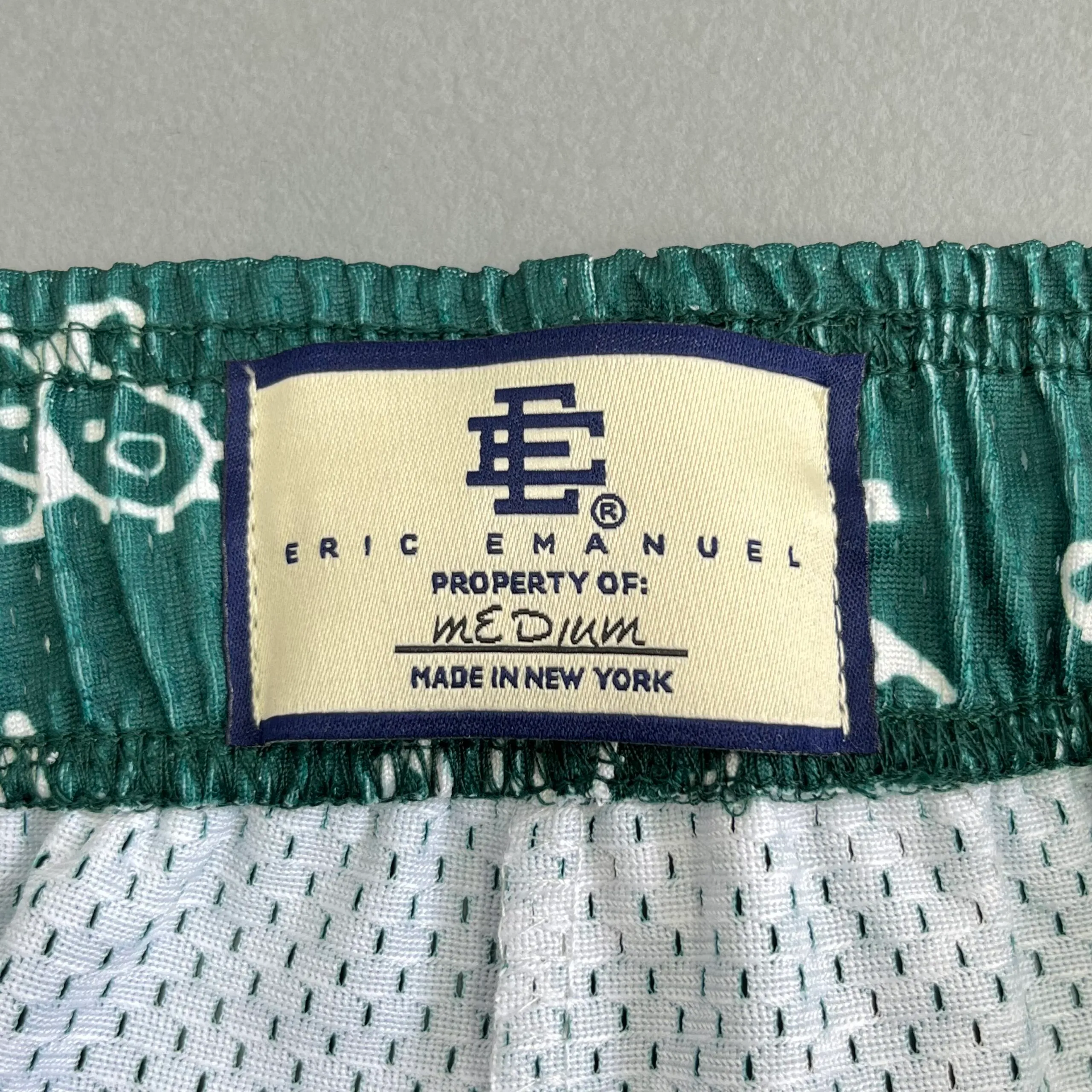 Eric Emanuel EE Basic Short Paisley Green - Image 2