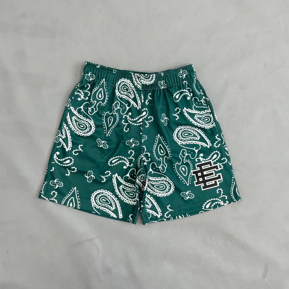 Eric Emanuel EE Basic Short Paisley Green