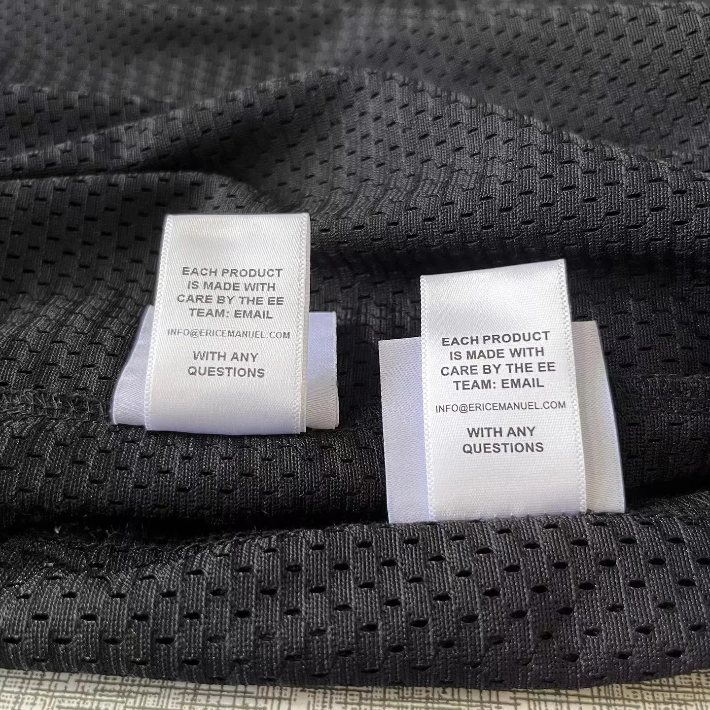 Eric Emanuel EE Basic V2 Short Black Antique White - Image 2