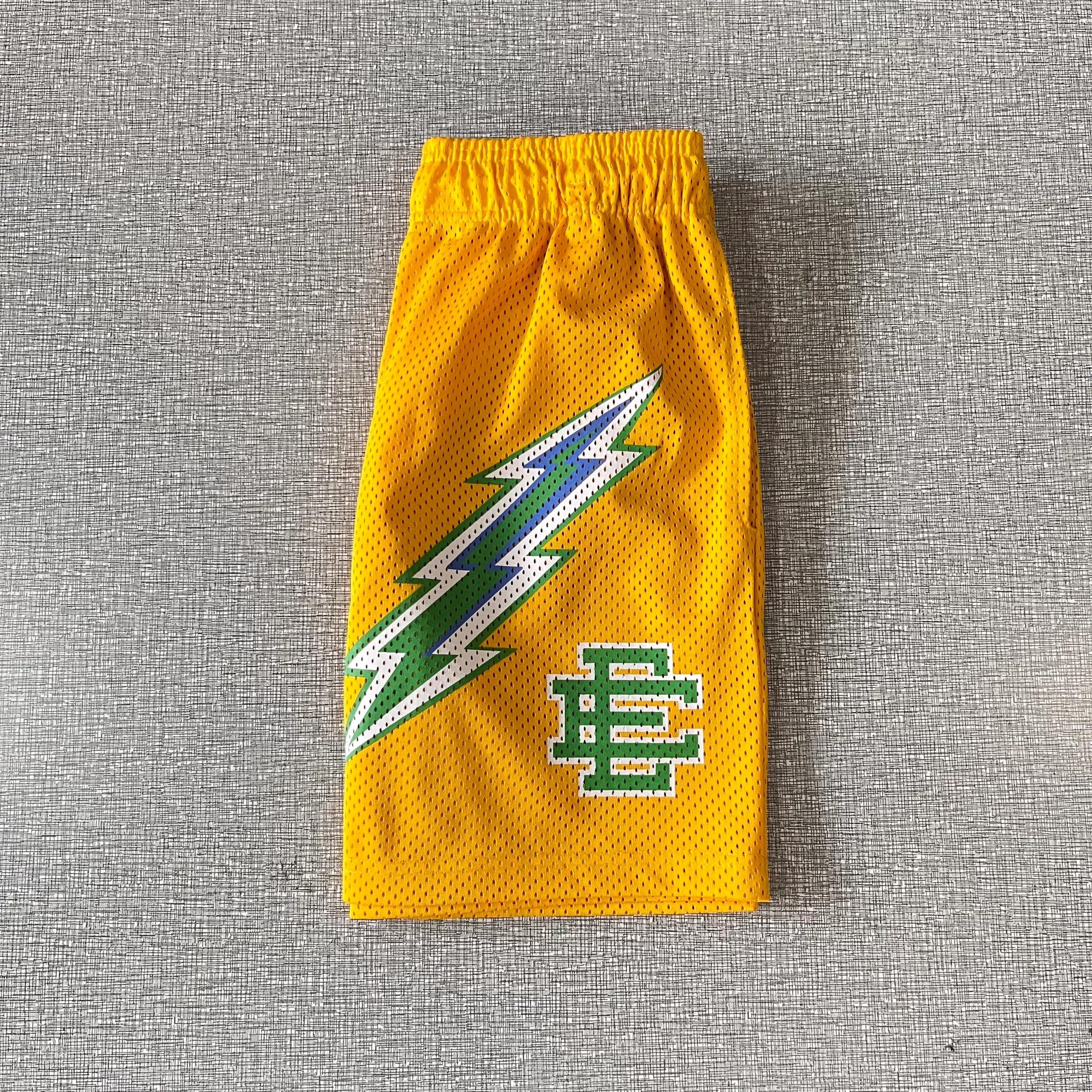 New EE Lightning Short Yellow & Red - Image 2